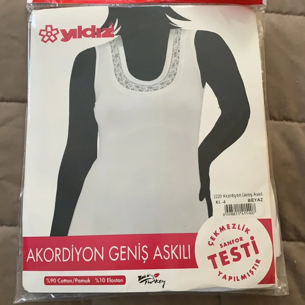 New White Tank Top - Picture 3 of 9